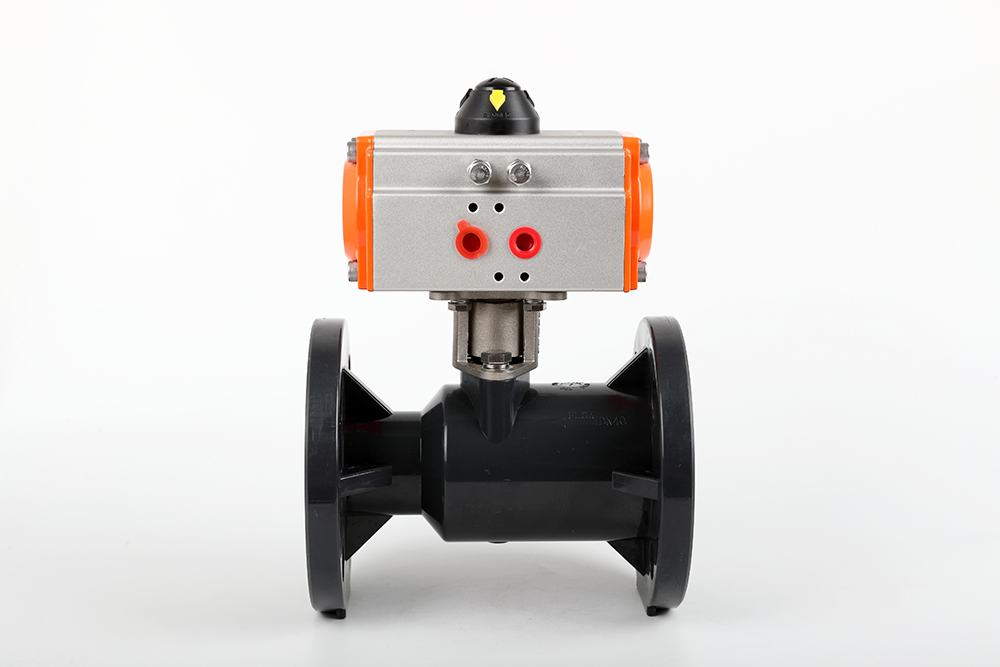 那大镇气动法兰一体球阀